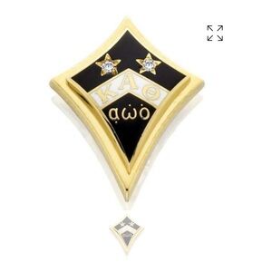 Kappa Alpha Theta Pin Badge